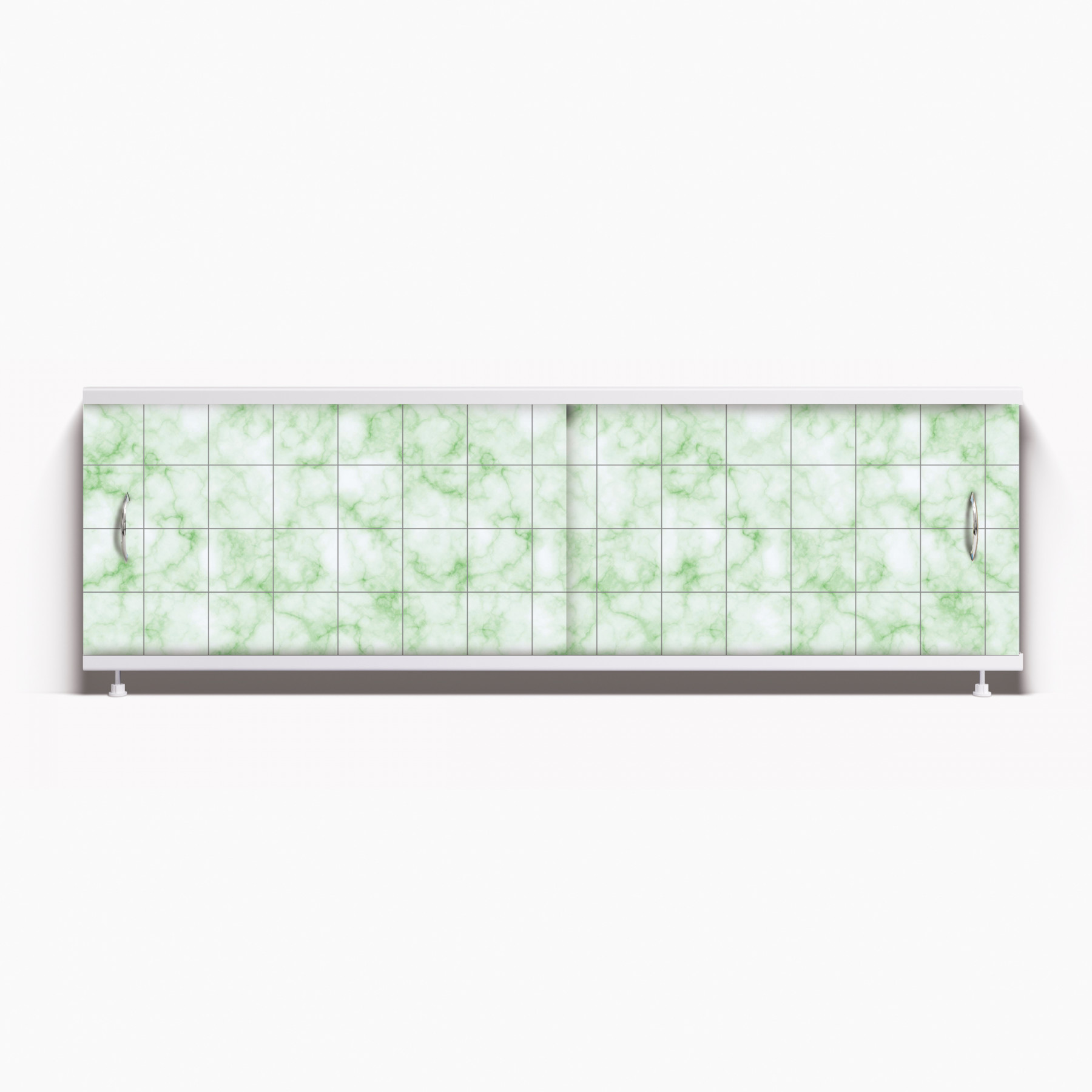Экран под ванну Классик 150 зеленый кафель